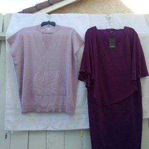 Dundle sunglasses&exquisite matching sweater shawl&elegant dress NWT